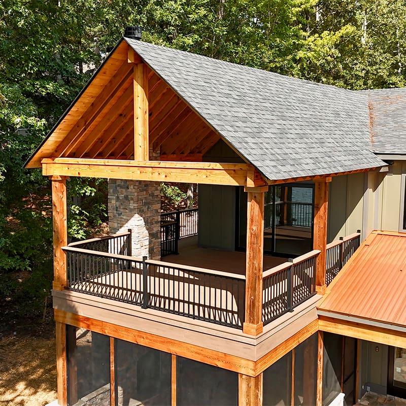 DeckTech designs and builds custom decks, covered porches, and maintenance-free outdoor living systems that expand your backyard living space and stand the test of time.