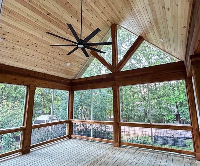 DeckTech designs and builds custom decks, covered porches, and maintenance-free outdoor living systems that expand your backyard living space and stand the test of time.