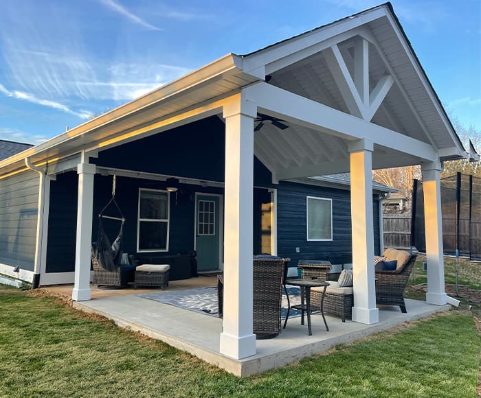 DeckTech designs and builds custom decks, covered porches, and maintenance-free outdoor living systems that expand your backyard living space and stand the test of time.