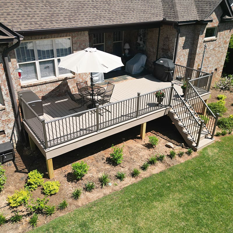 DeckTech designs and builds custom decks, covered porches, and maintenance-free outdoor living systems that expand your backyard living space and stand the test of time.