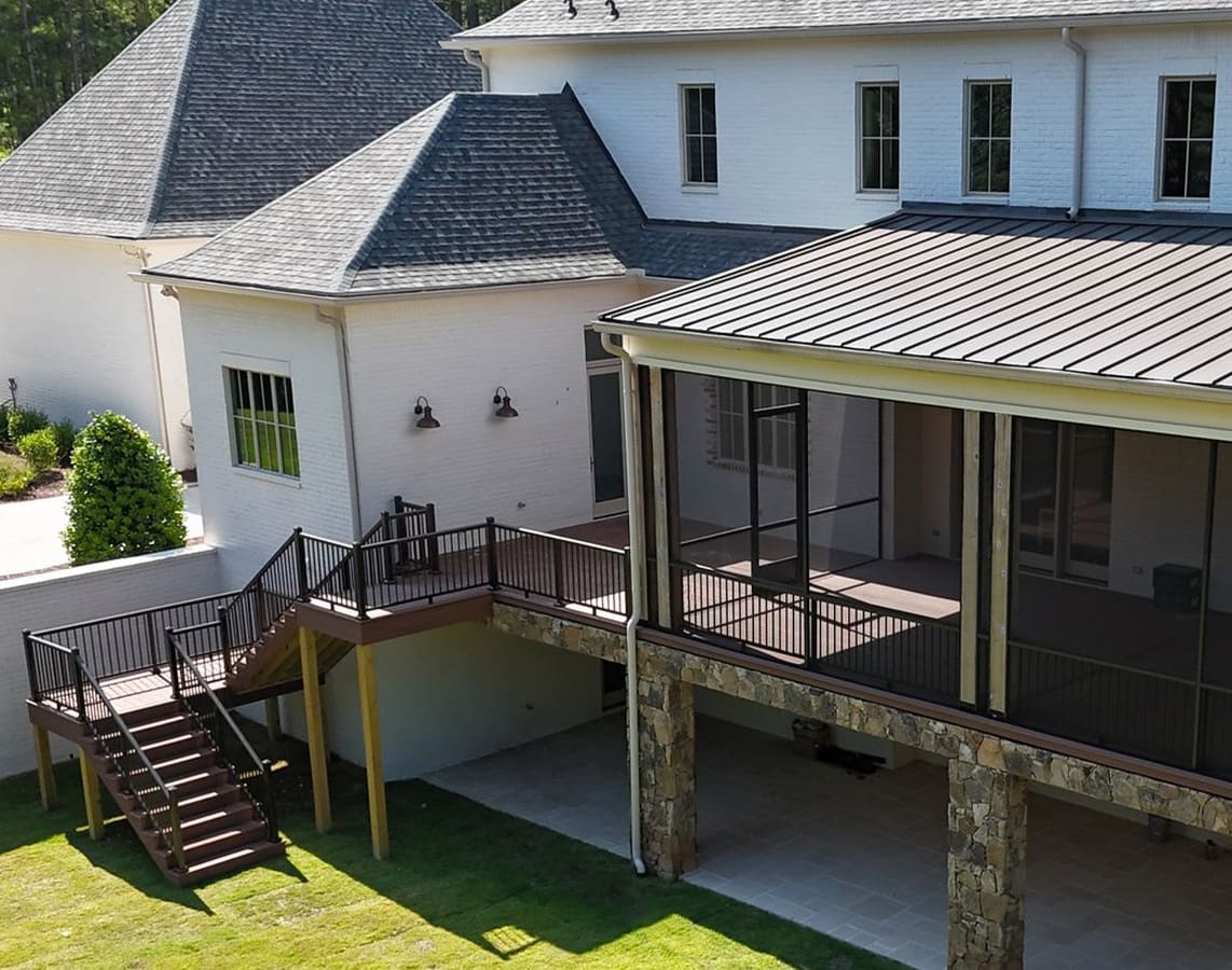 DeckTech designs and builds custom decks, covered porches, and maintenance-free outdoor living systems that expand your backyard living space and stand the test of time.