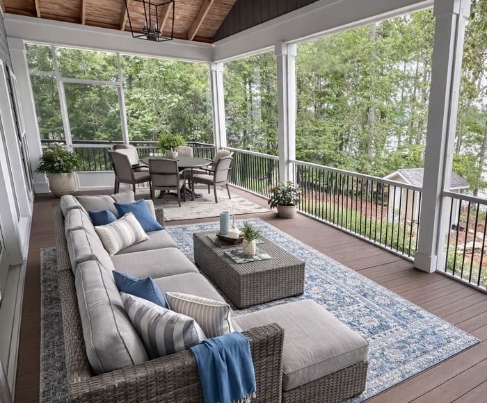 DeckTech designs and builds custom decks, covered porches, and maintenance-free outdoor living systems that expand your backyard living space and stand the test of time.