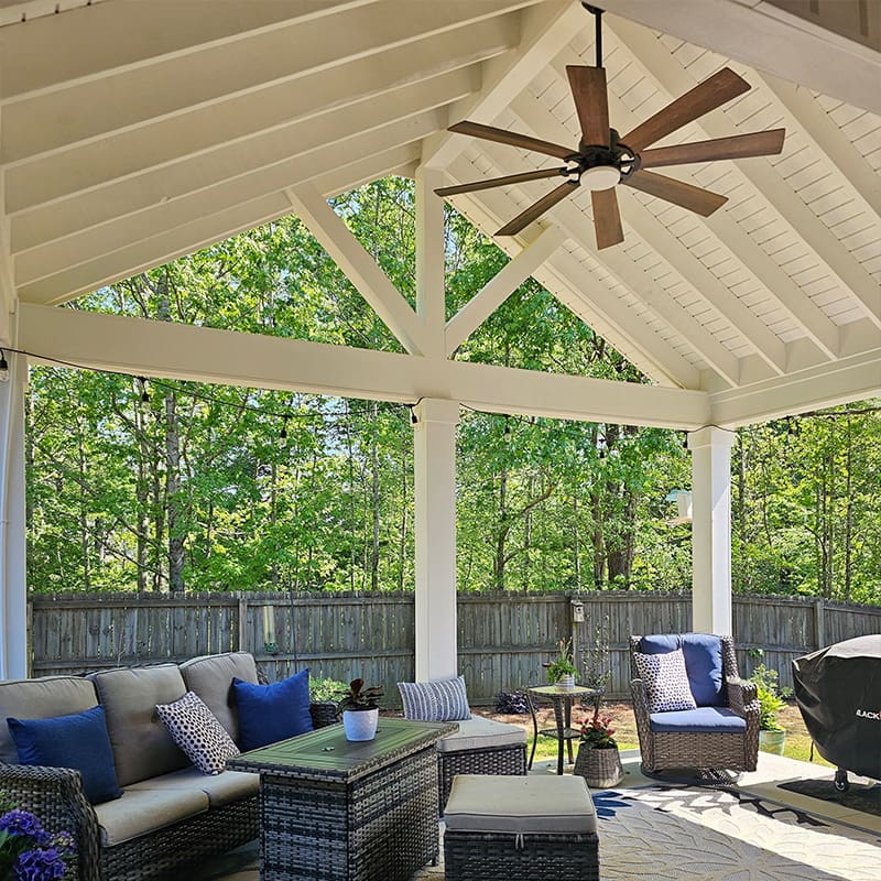 DeckTech designs and builds custom decks, covered porches, and maintenance-free outdoor living systems that expand your backyard living space and stand the test of time.