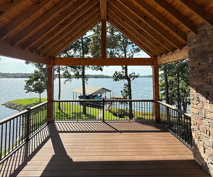 DeckTech designs and builds custom decks, covered porches, and maintenance-free outdoor living systems that expand your backyard living space and stand the test of time.