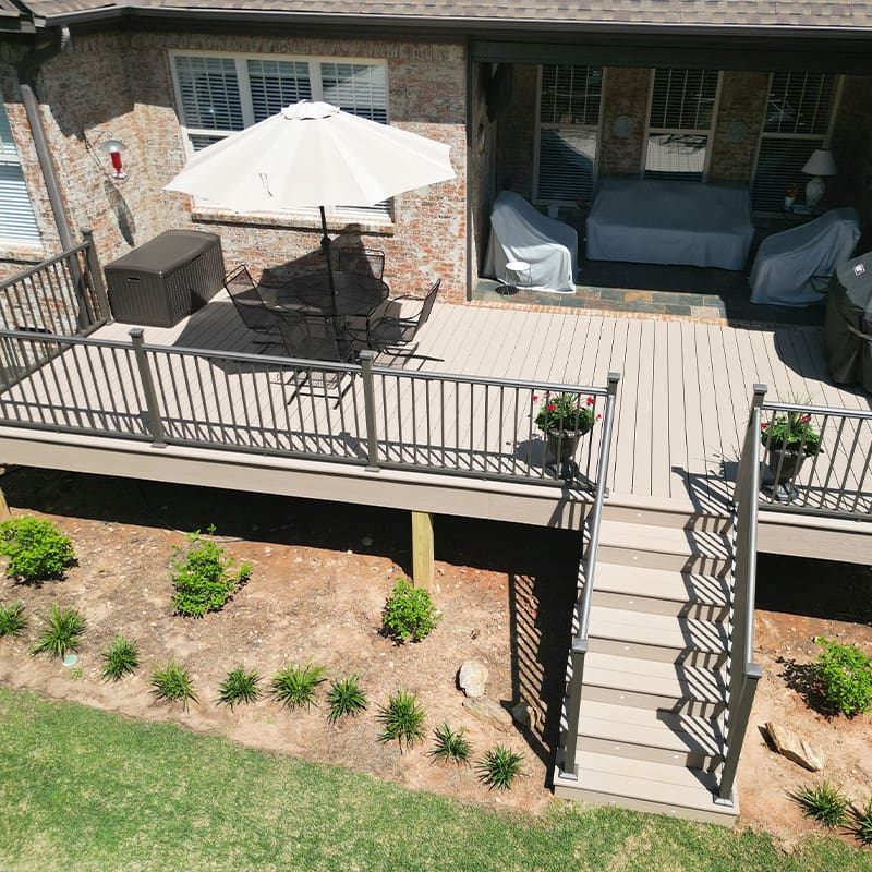 DeckTech designs and builds custom decks, covered porches, and maintenance-free outdoor living systems that expand your backyard living space and stand the test of time.
