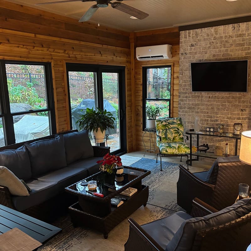 DeckTech designs and builds custom decks, covered porches, and maintenance-free outdoor living systems that expand your backyard living space and stand the test of time.